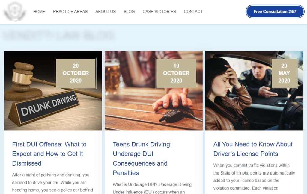 Law firm blogs