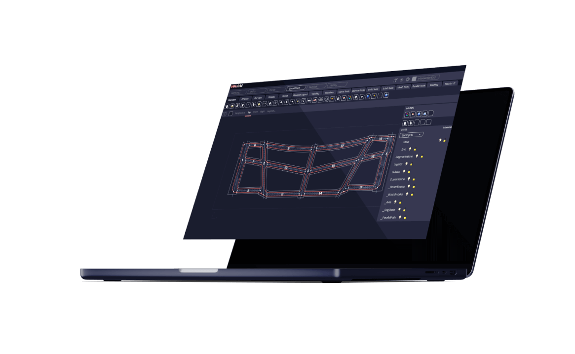 waamplanner on a macbook screen