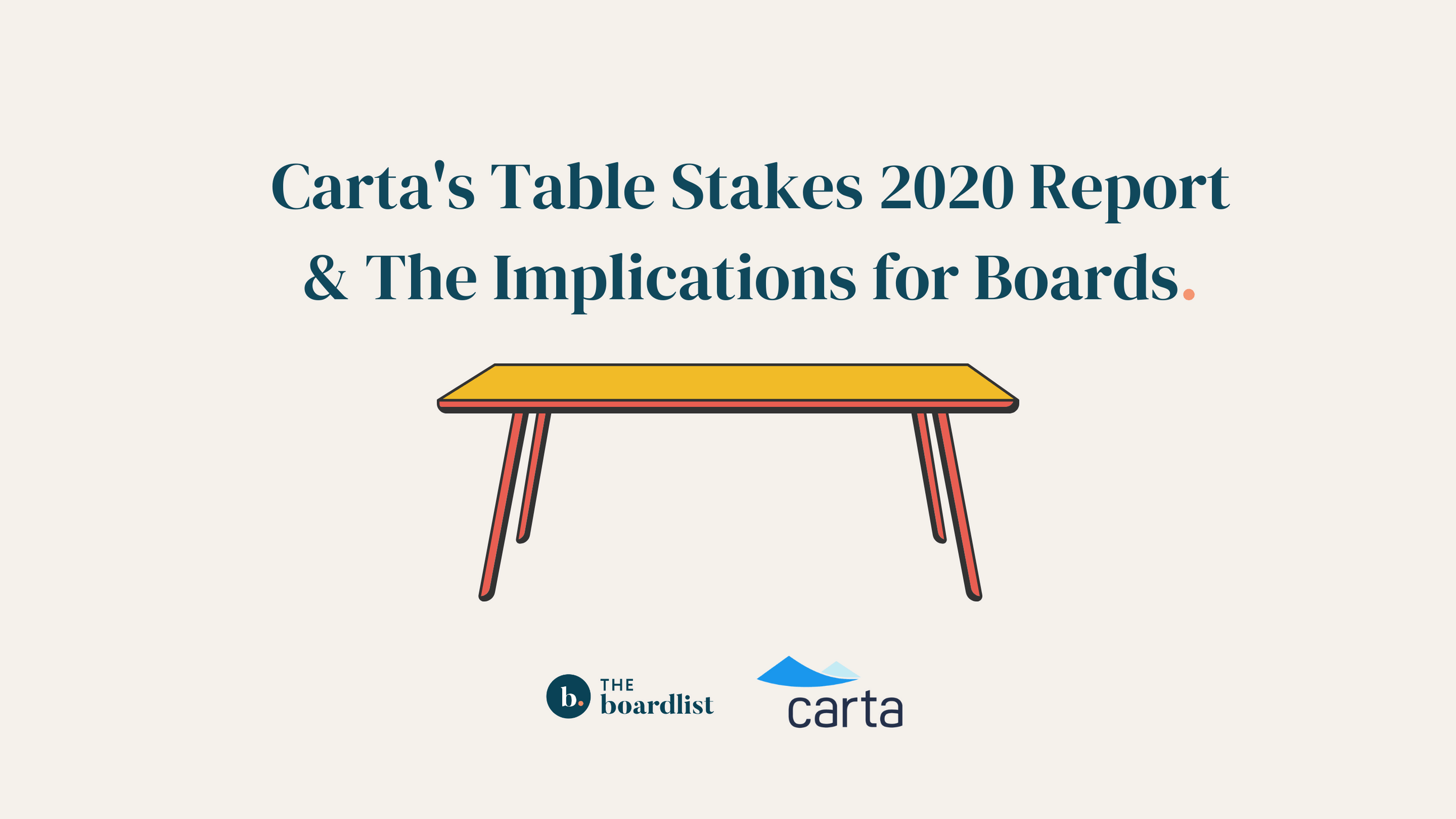 Carta's Table Stakes 2020 | theBoardlist