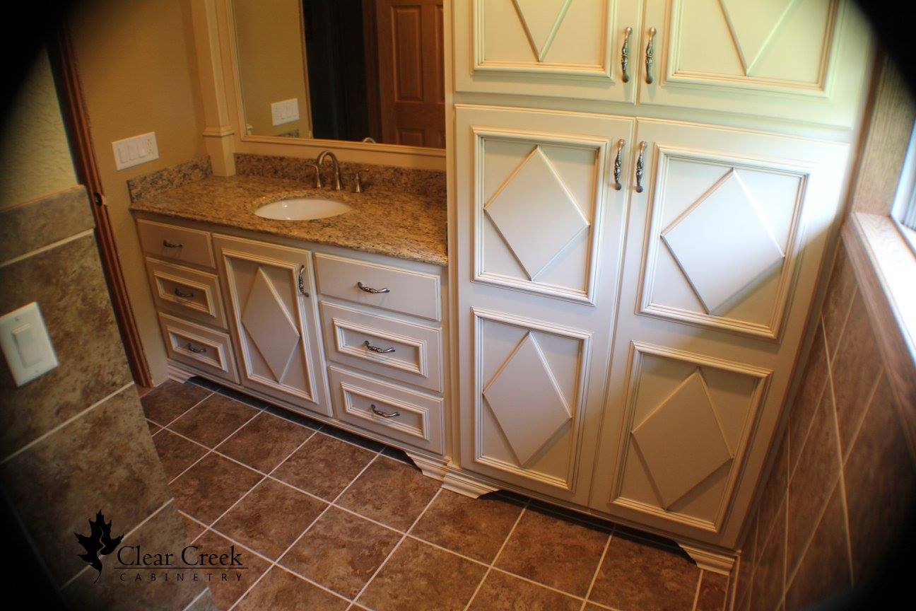 Ornate White Bathroom