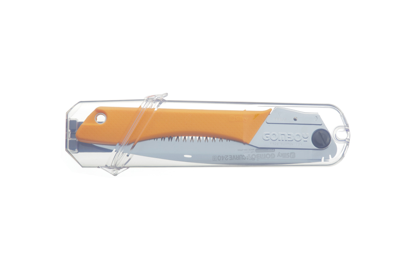 Silky Gomboy Curve 240mm Professional Folding Saw - Large Teeth, Curved Blade For Pruning, Camping, & Trail Work