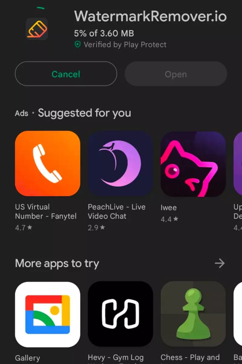 2nd Step to Download Application