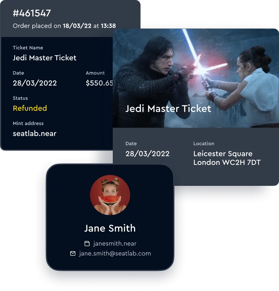 Control data and rewards fans