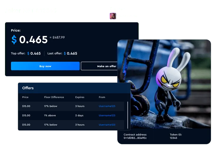 Buy, sell and create collectible NFTs