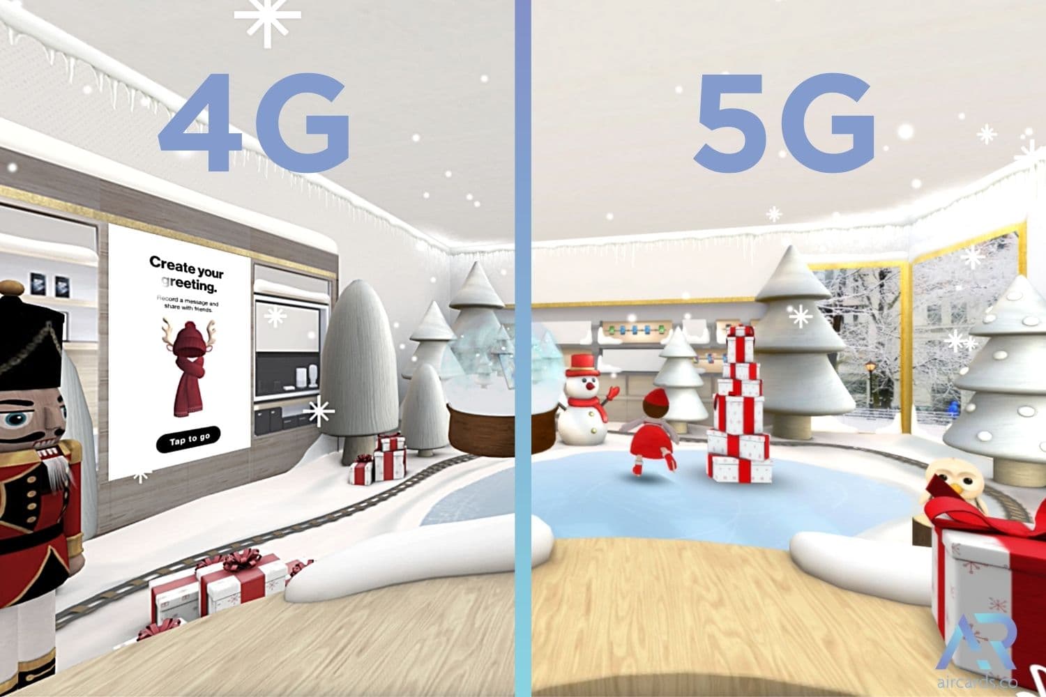 5G Impact on Real-Time WebAR - Aircards