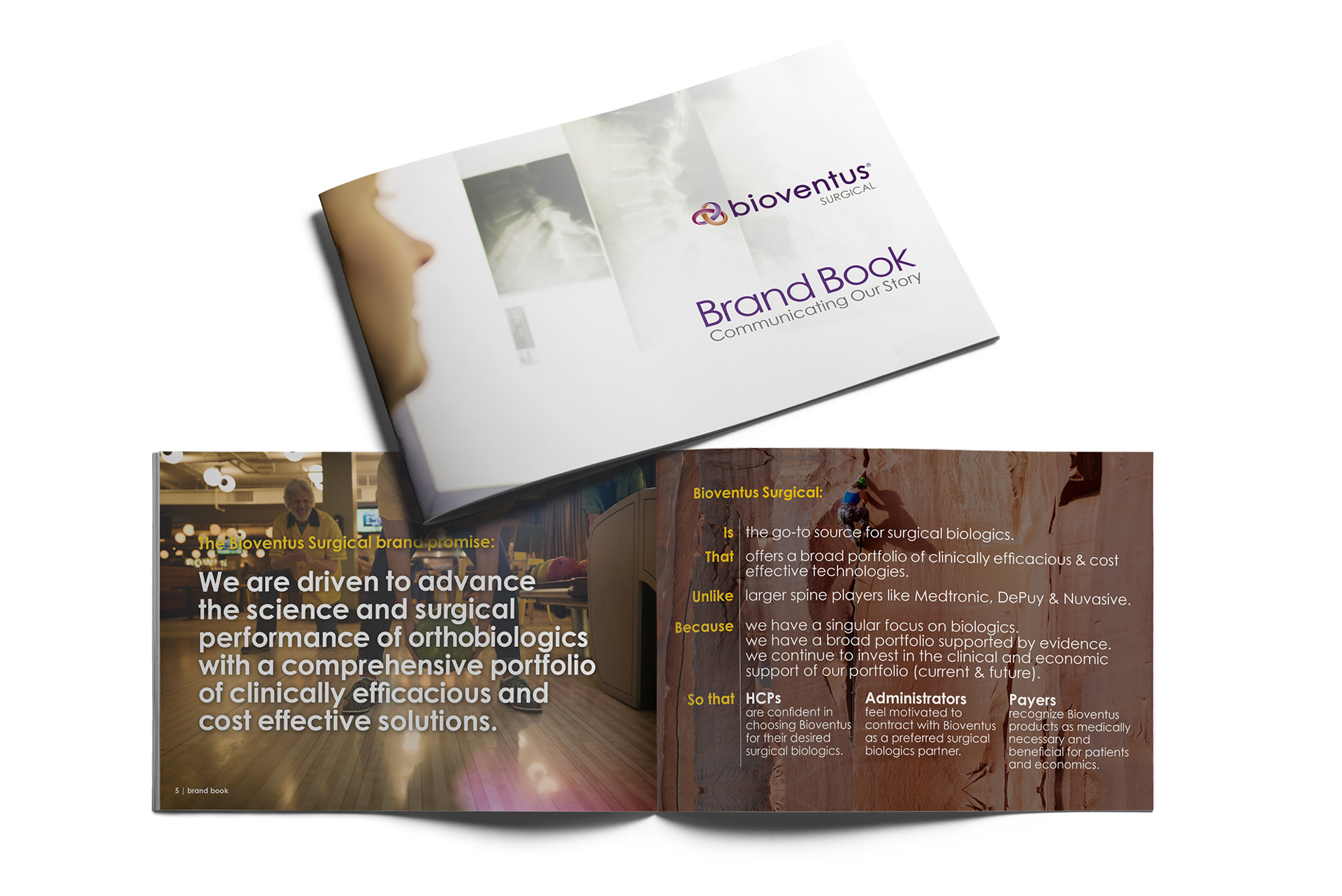 bioventus case study brand book
