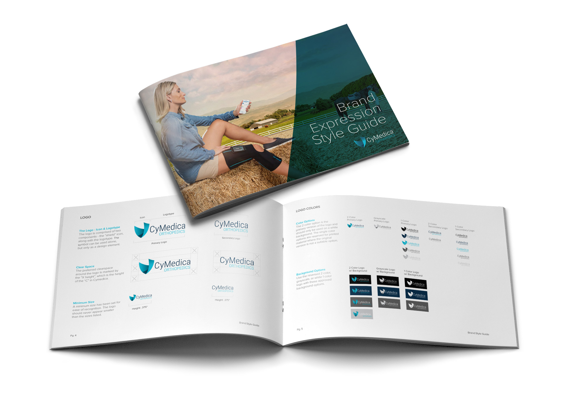 cymedica case study brand guidelines
