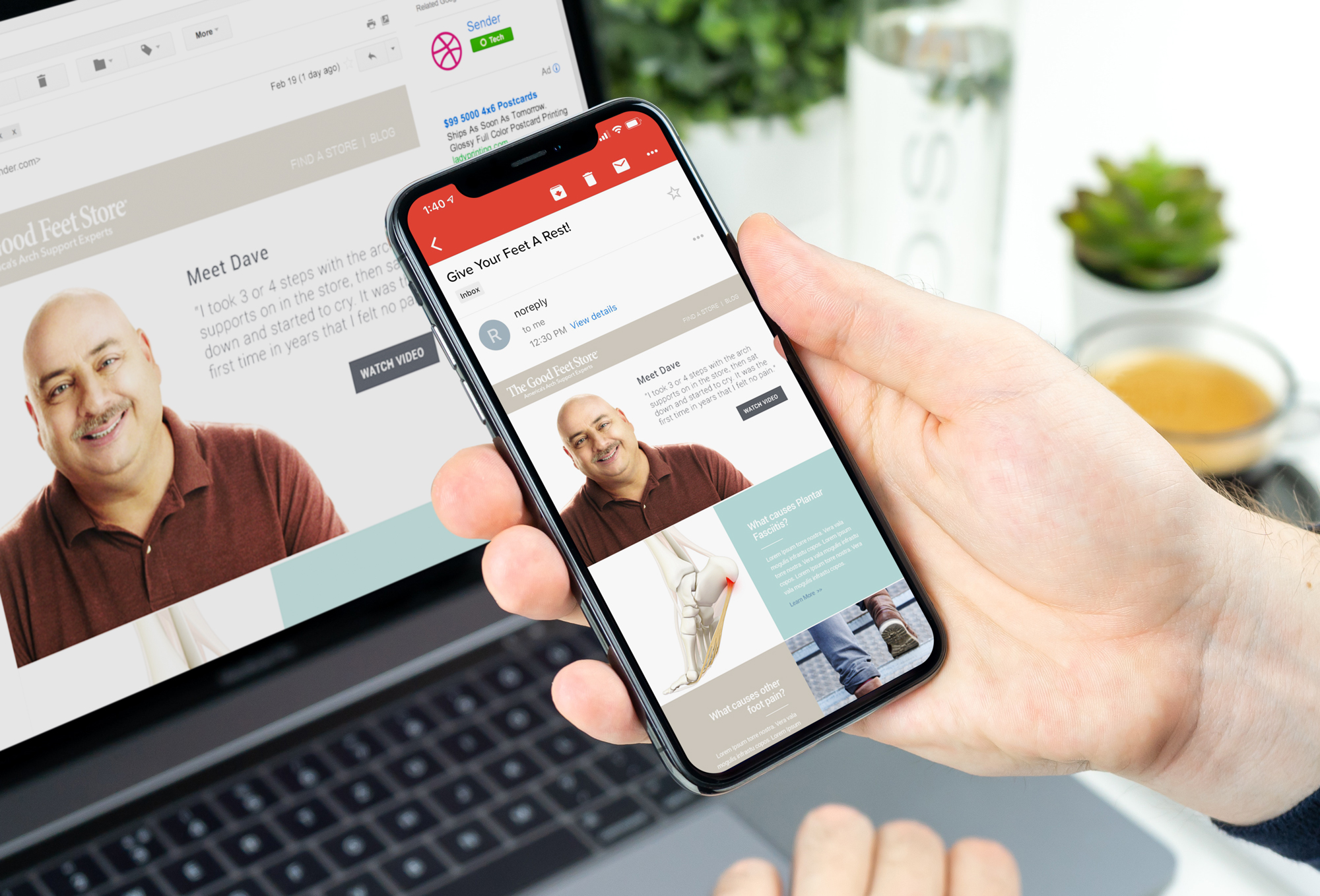 good feet case study email