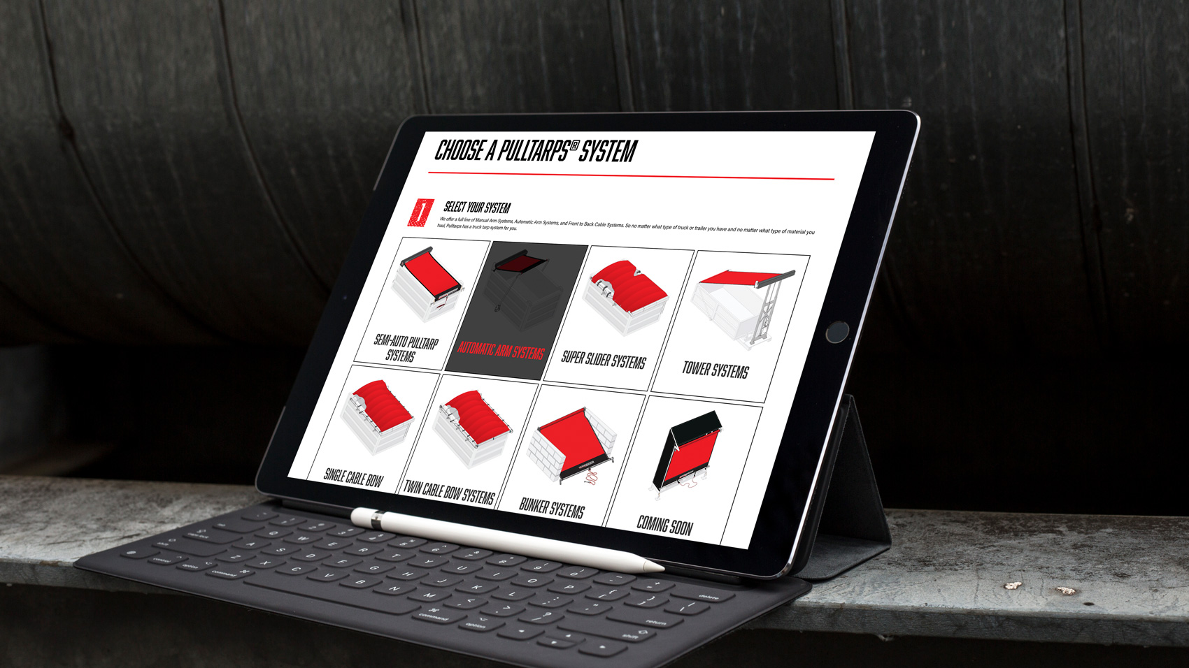 pulltarps case study product selection
