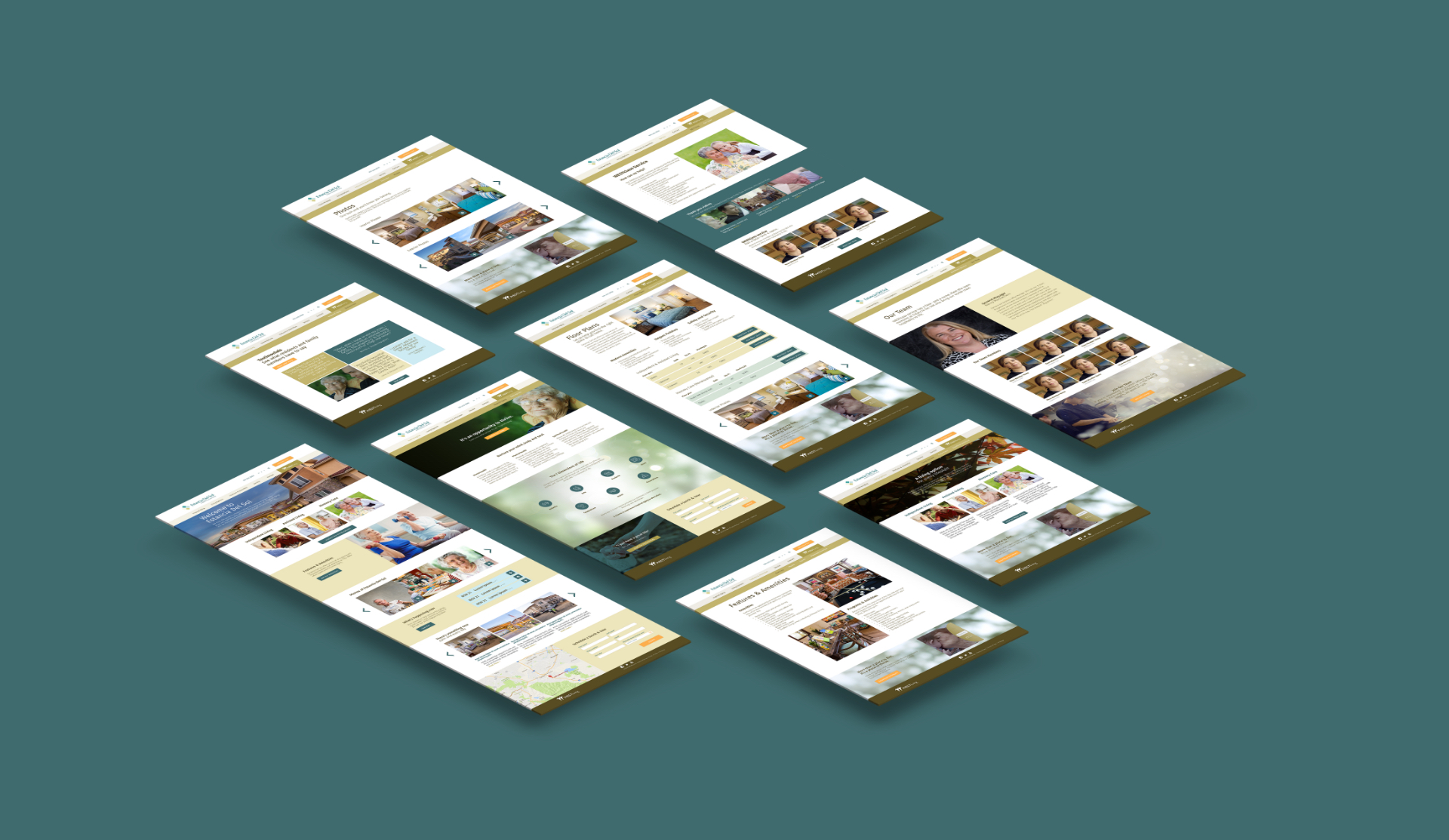 westliving case study website isometric
