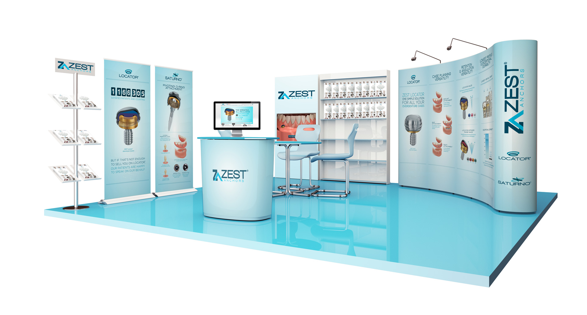 zest case study tradeshow booth