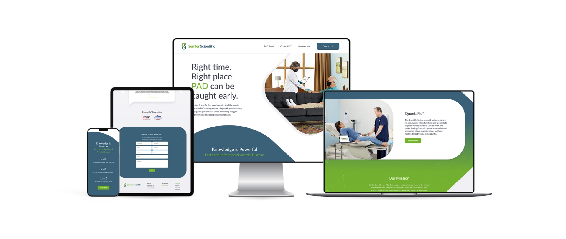 semler scientific case study responsive website
