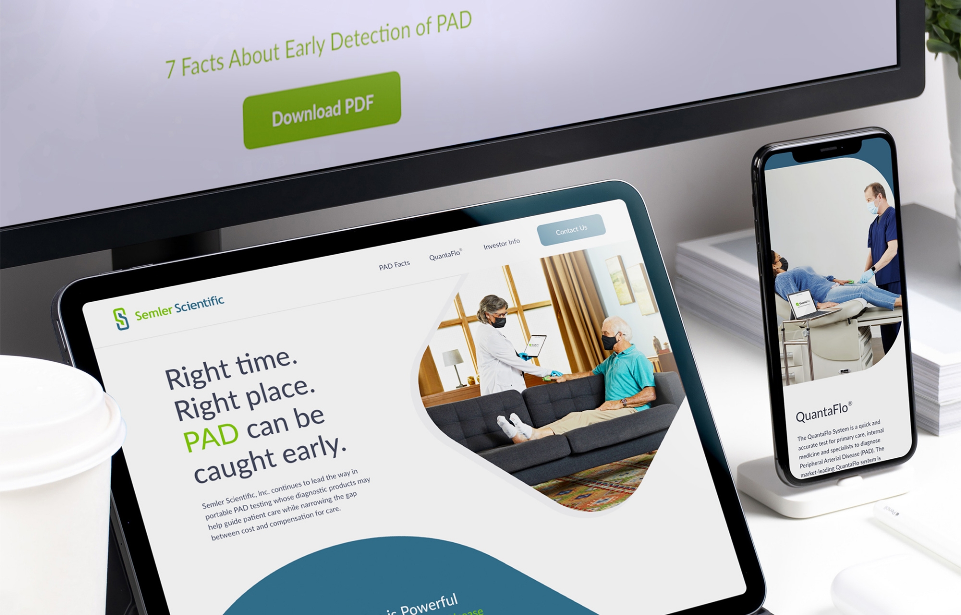semler scientific case study responsive mockup