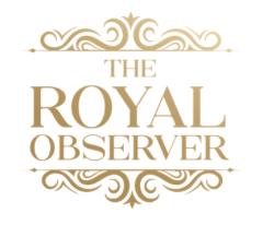 The logo of The Royal Observer.