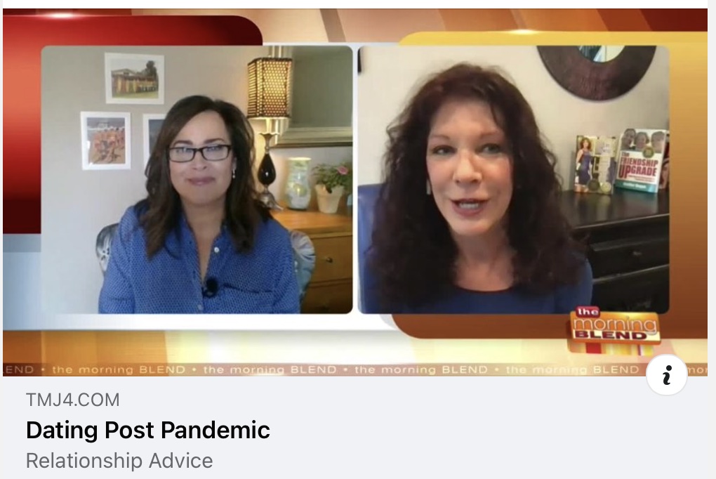 Heather Dugan being interviewed on The Morning Blend.