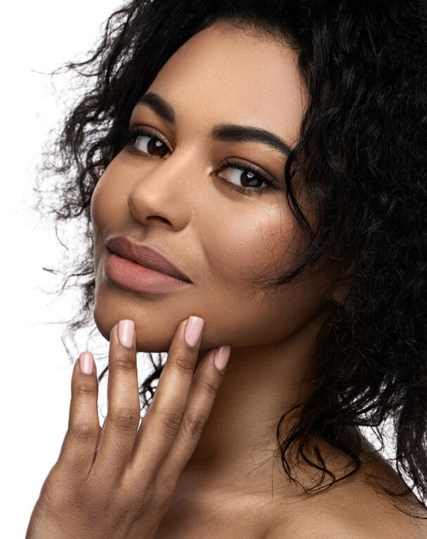 Woman posing with beautiful, healthy skin for PRP Facial Rejuvenation