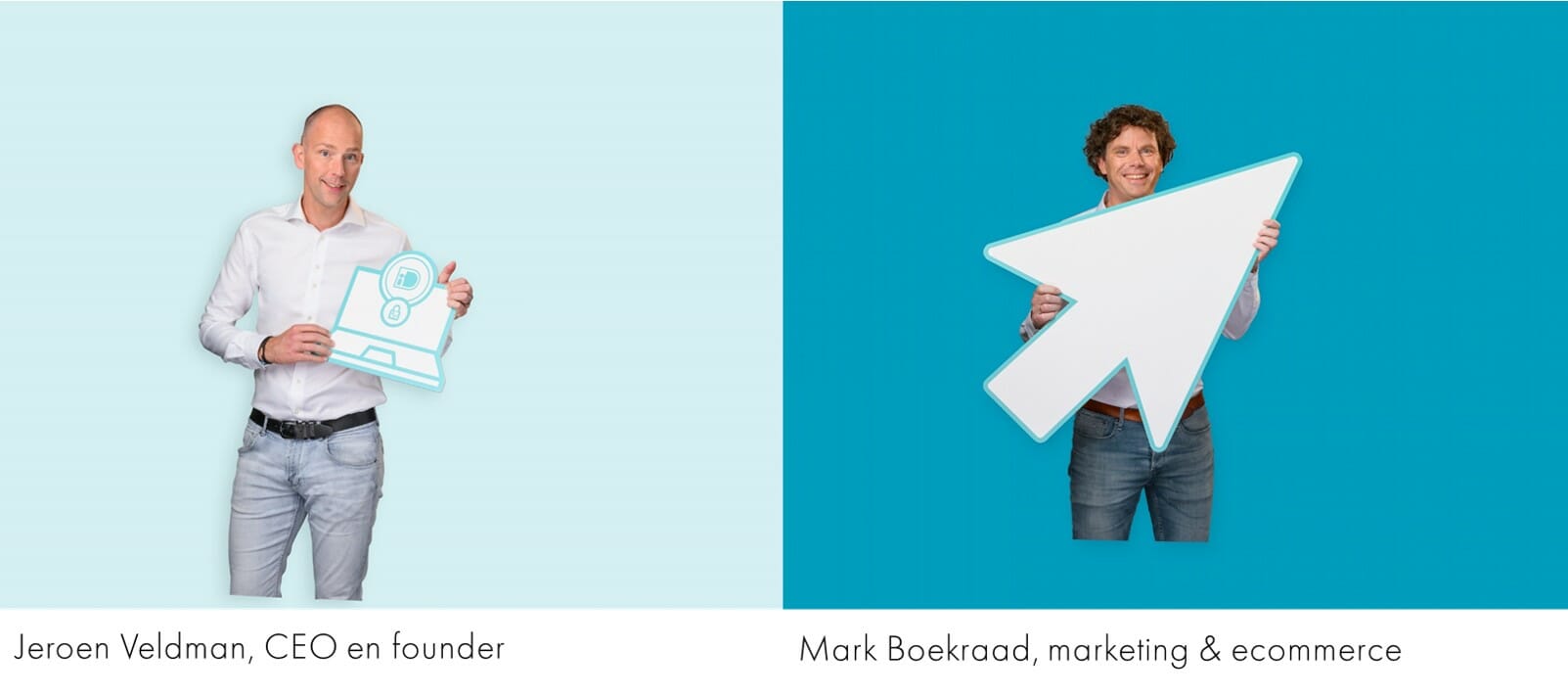 eroen Veldman en Mark Boekraad