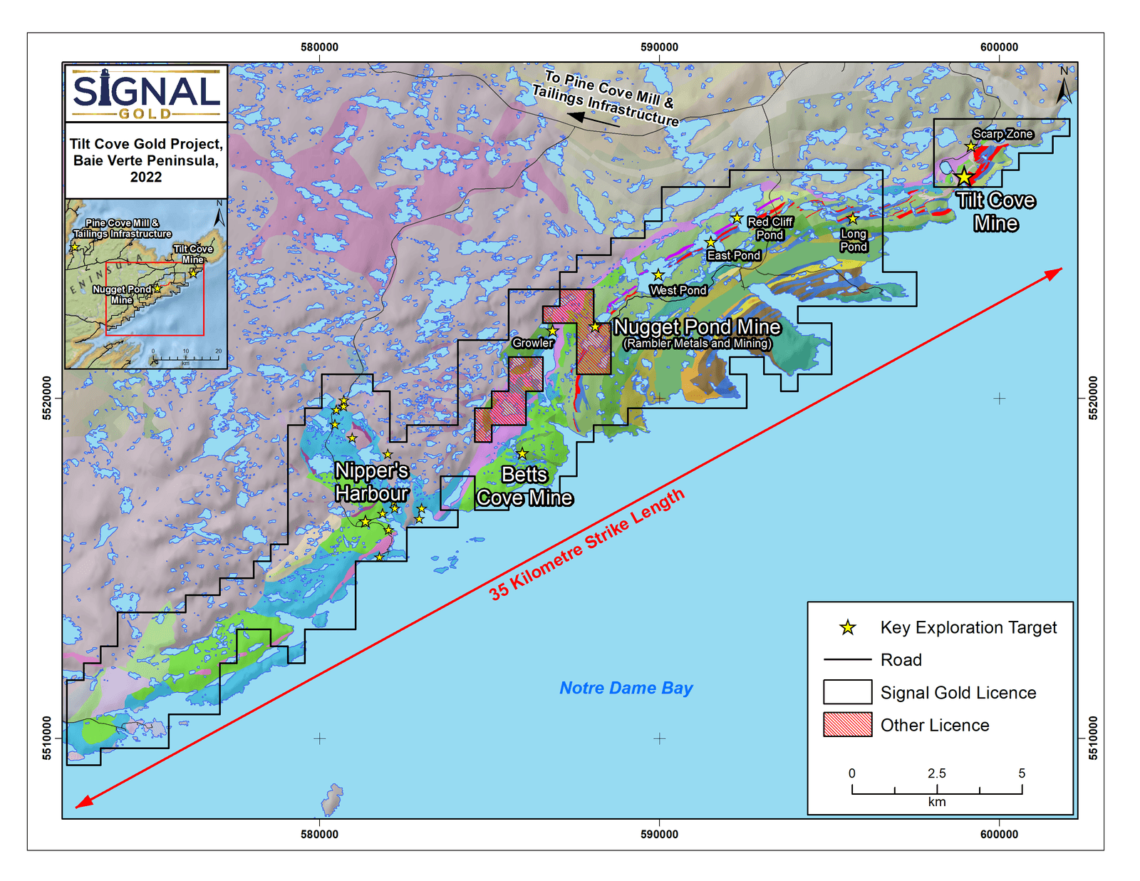 Signal Gold The Tilt Cove Project