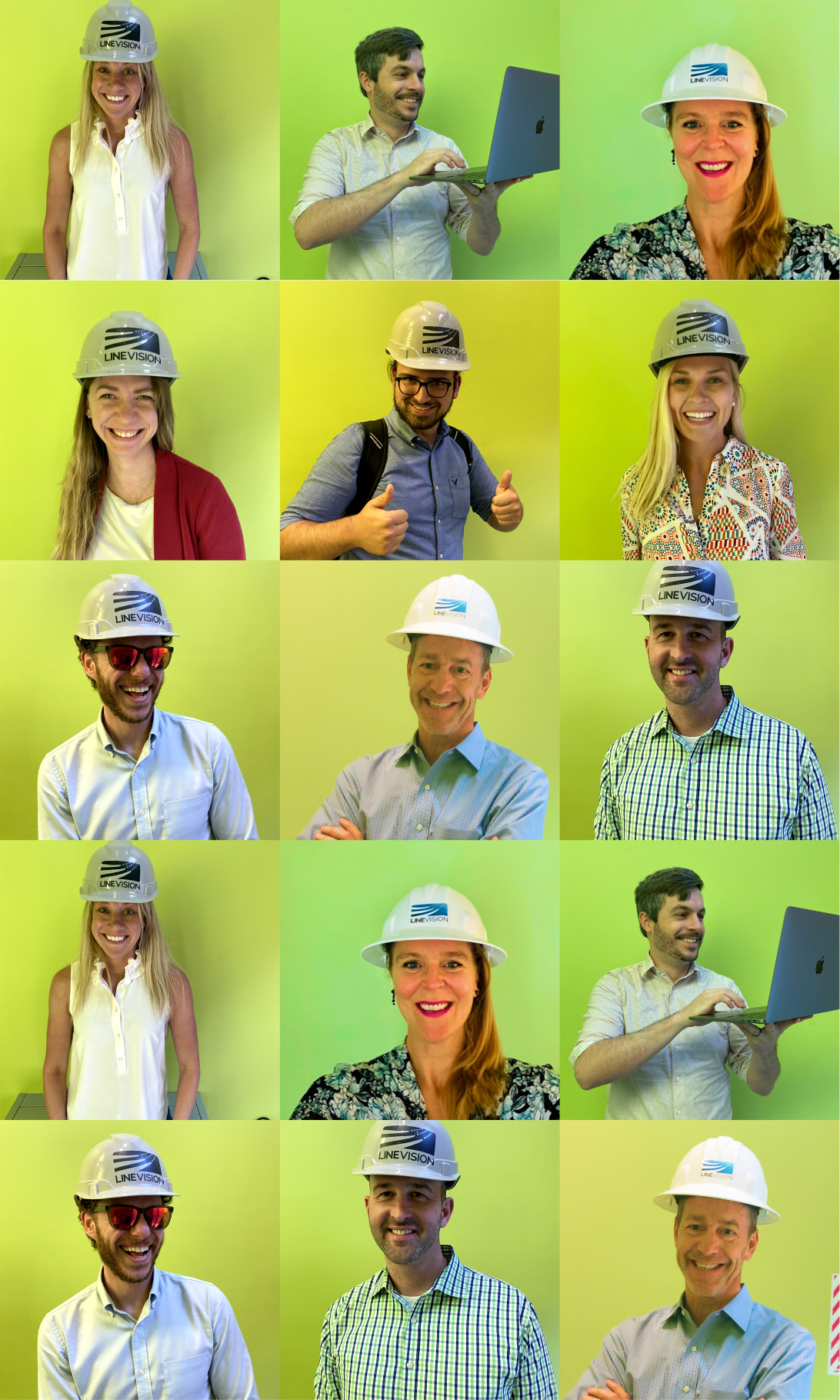 LIneVision team faces