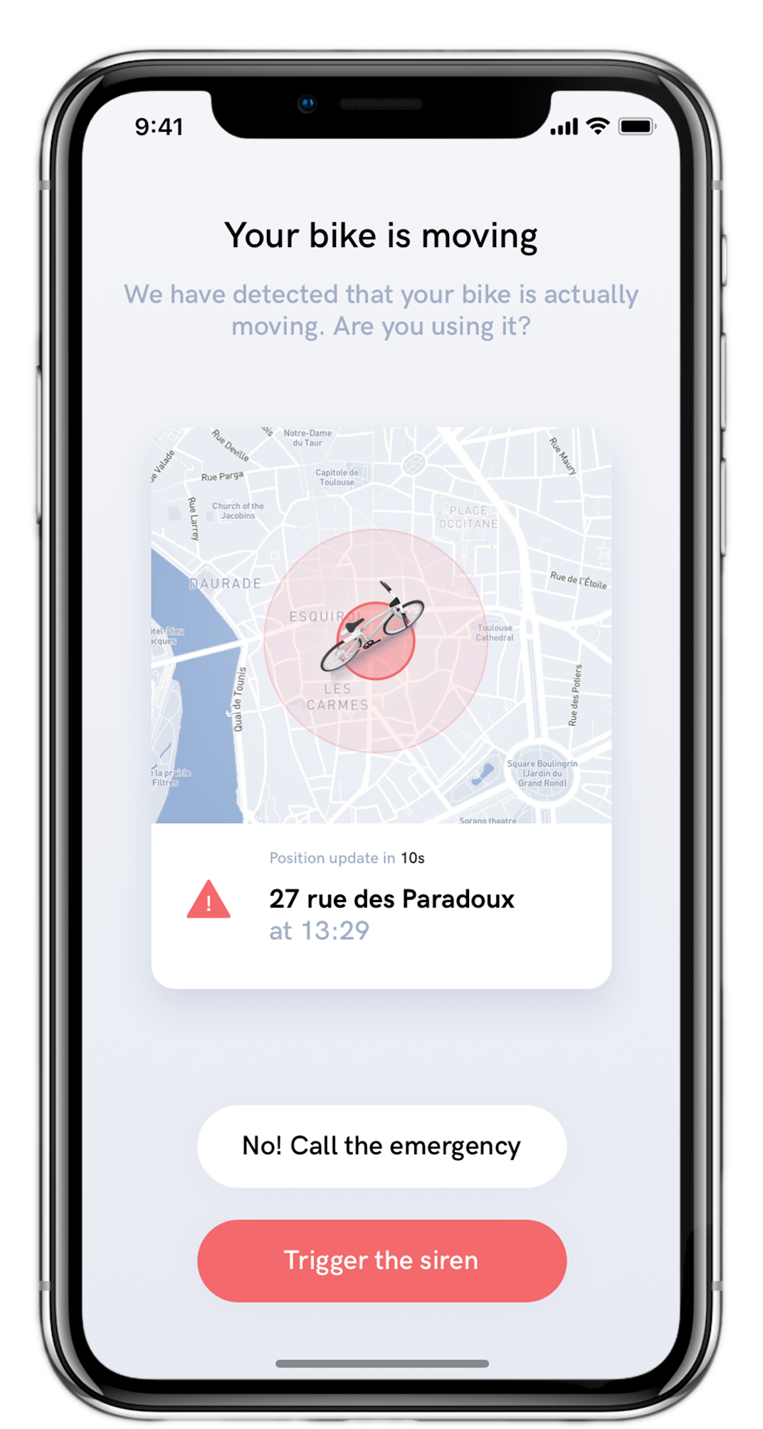 Mockup interface