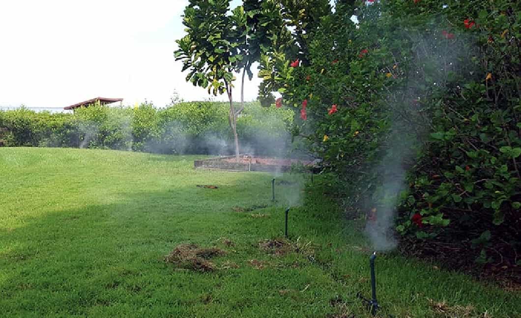 Impianto antizanzare Tecnocooling Moskito Terminator a nebulizzazione per giardino
