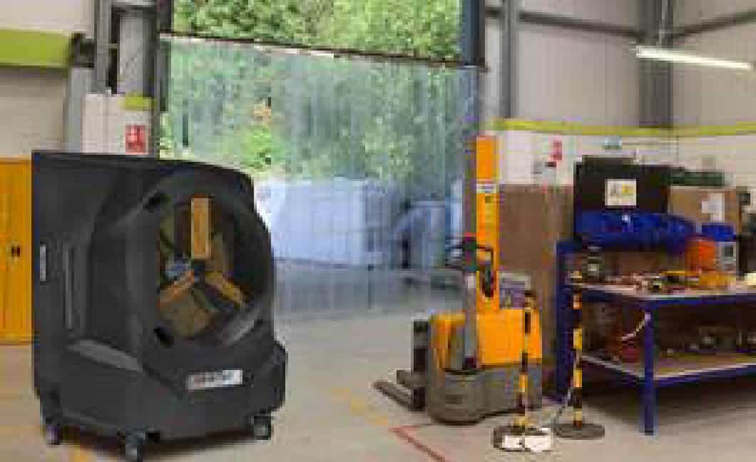 Rinfrescatore Master BC 341 abbattimento temperatura in officina