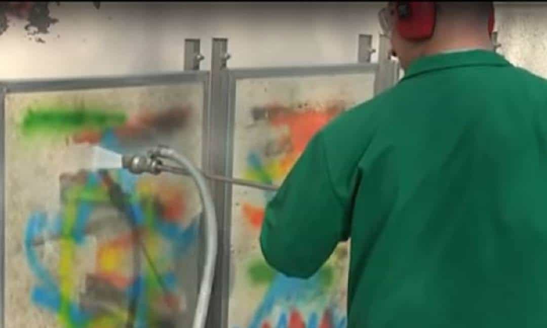 Idropulitrice IPC ECR rimuovi graffiti per la rimozione dei graffiti dal marmo
