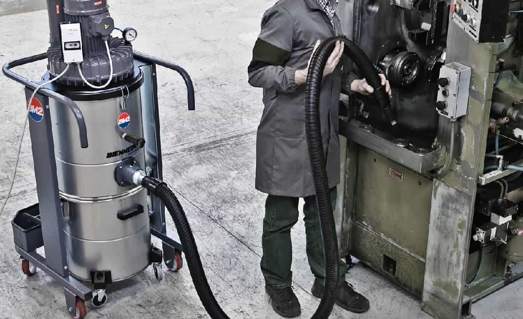 Aspiratore industriale Biemmedue TT & TTV - TTX & TTXV per l'aspirazione di residui