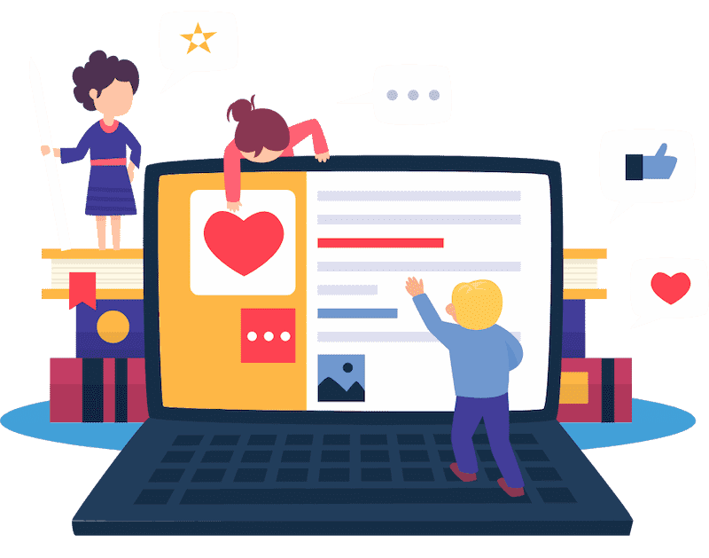 Image representing website development