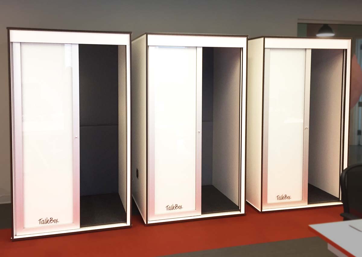 3 Privacy Phone Booths