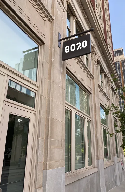 Outside of 8020 office