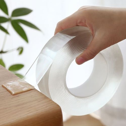 Nano Tape cocok untuk ditempel di dinding dan kaca