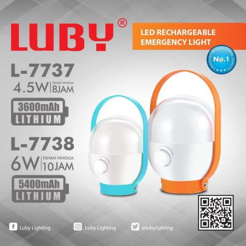 Lampu emergency luby L-7737