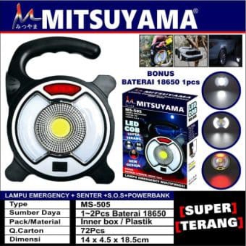 lampu emergency mitsuyama MS-505