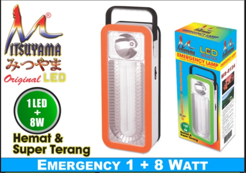 lampu emergency mitsuyama MS-6124