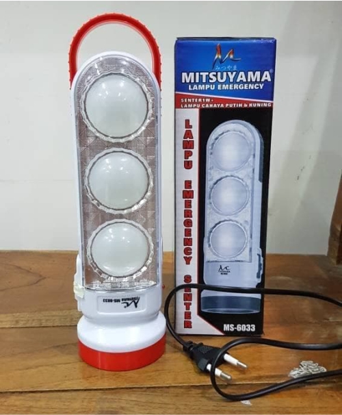 lampu emergency mitsuyama MS-6033
