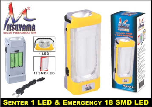 lampu emergency mitsuyama MS-6121