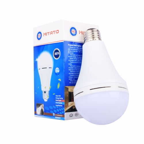 Lampu Emergency Hitato menggunakan baterai li-ion 18650