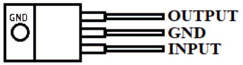Diagram IC tipe LM2940-12V