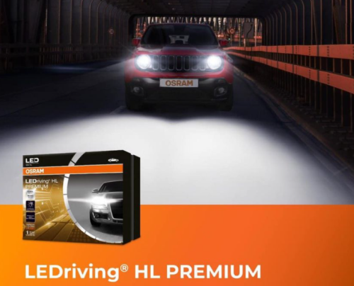 Salah satu produk lampu Osram untuk otomotif