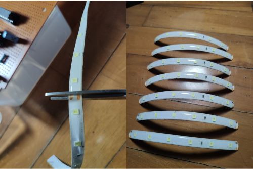 Cara memotong LED strip