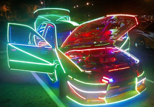 Fungsi Neon Flex untuk Mobil