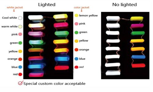 kombinasi warna neon flex