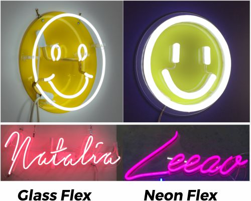 Mengganti glass neon flex dengan led neon flex