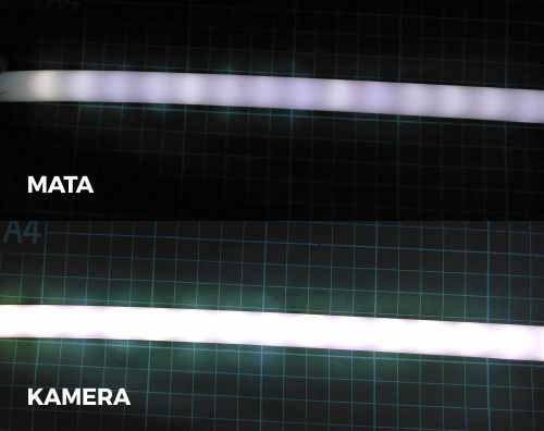DIY LED Neon Flex menggunakan selang silicon 2 layer