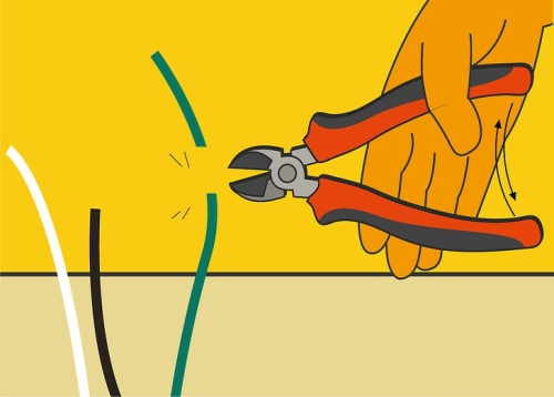 cara memotong kabel