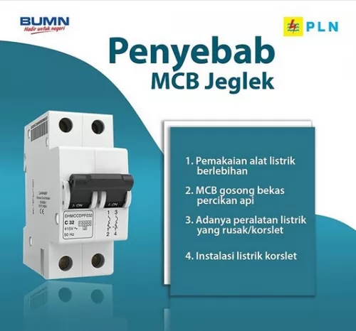 Penyebab MCB jeglek / ngejepret