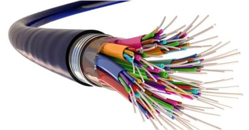 Gambar kabel listrik komunikasi atau communication cable