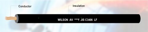 Gambar kabel otomotif merk Wilson AV & AVf