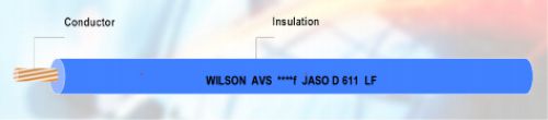Gambar kabel otomotif merk Wilson AVS & AVSf
